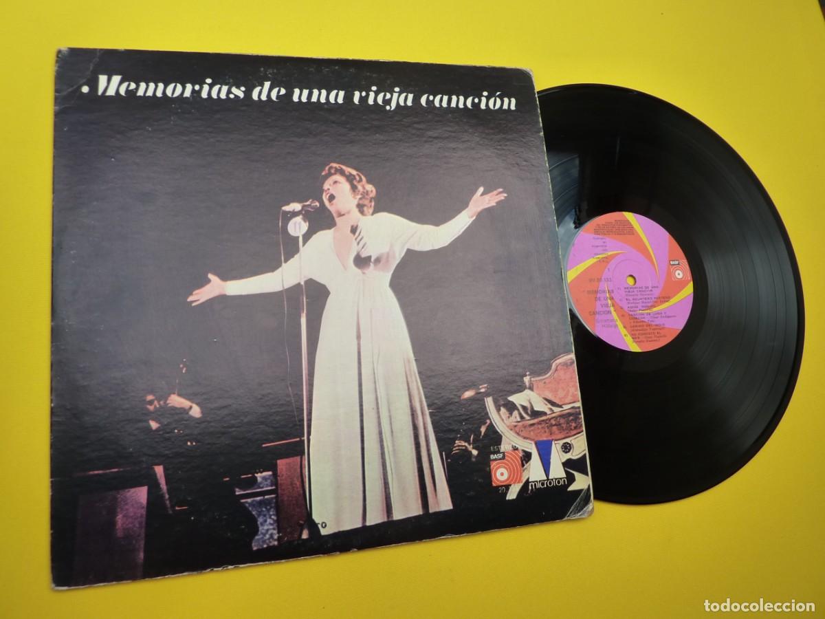 Vinyl records: LP GINAMARIA HIDALGO - Memorias De Una Vieja Cancion - VENEZUELA Press - 20.133 (EX/VG) 5