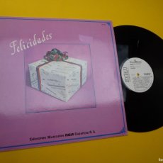 Discos de vinilo: LP FELICIDADES - DEPECHE MODE - YAZOO - SPAIN PRESS - PES 042 - PROMO (EX+/M-)