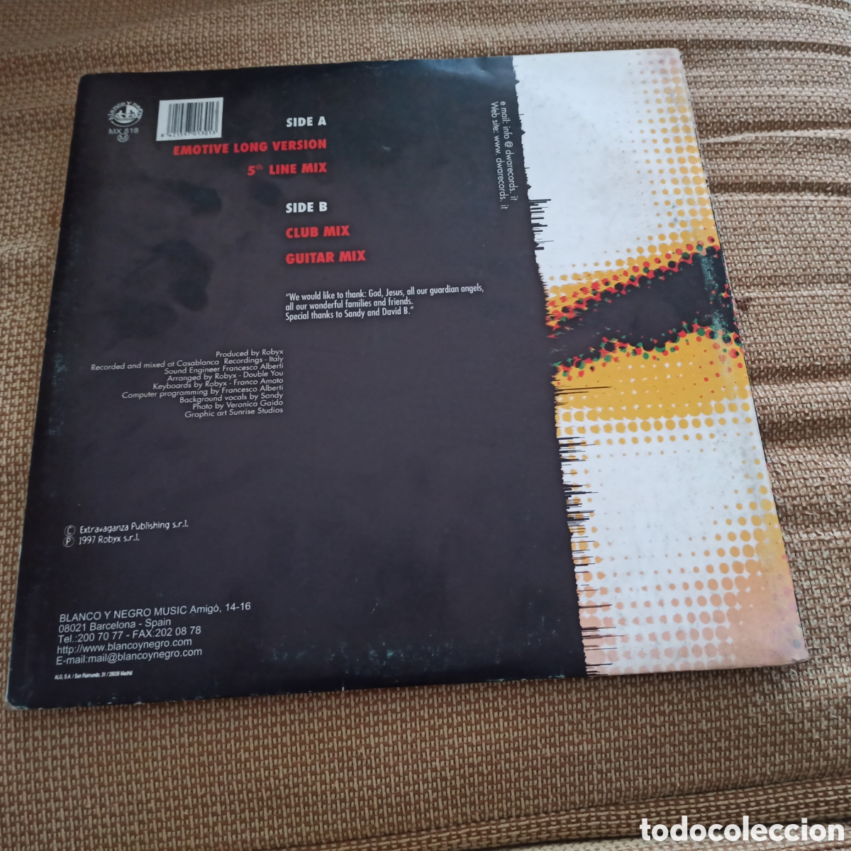 Discos de vinilo: Double You - Somebody (Maxi) - Foto 2