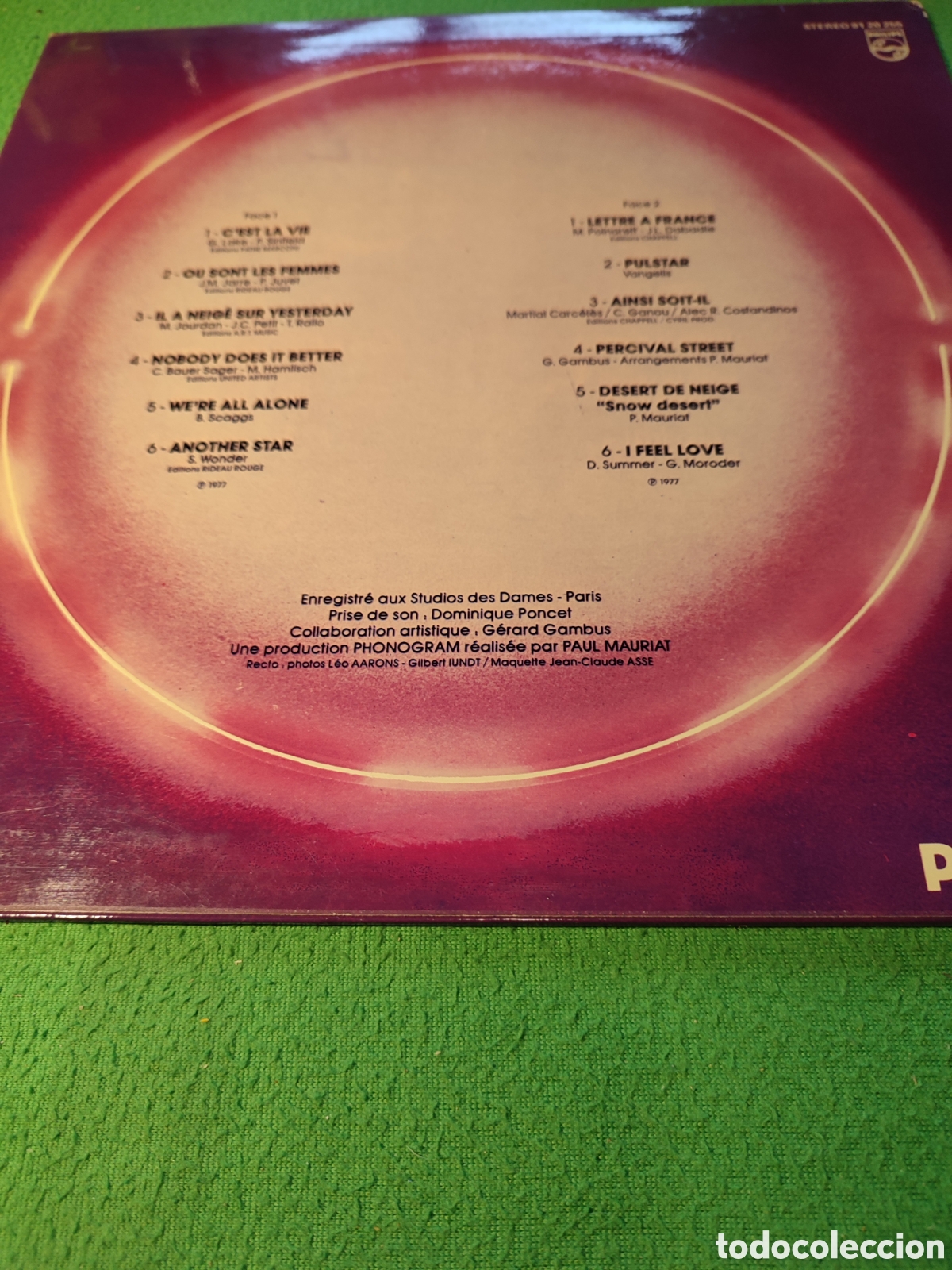 Discos de vinilo: Paul Mauriat - Cest la vie - Foto 2