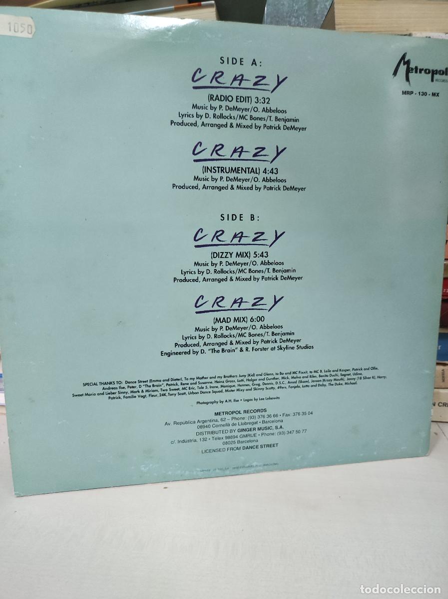 Discos de vinilo: Daisy Dee &ndash; Crazy - Foto 2