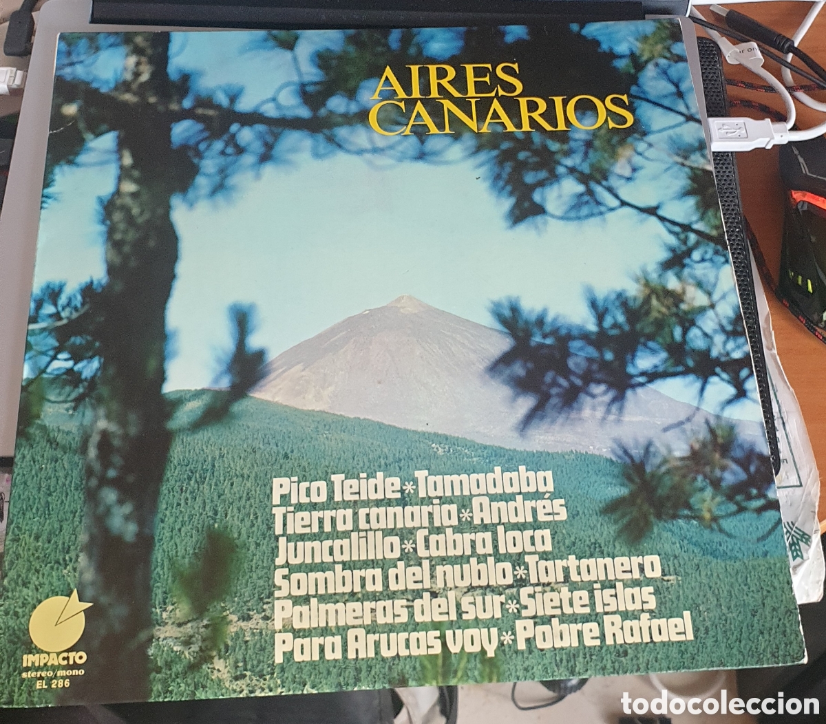 Discos de vinilo: Aires canarios. VV.AA - Foto 1
