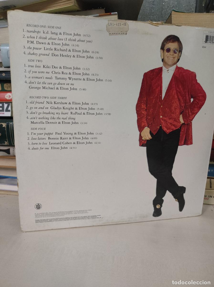 Discos de vinilo: Elton John &ndash; Duets - Foto 2