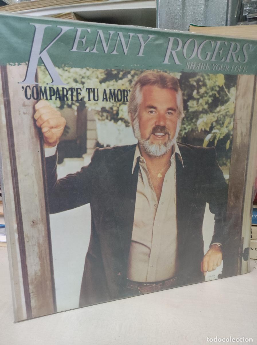 Discos de vinilo: Kenny Rogers &ndash; Share Your Love = Comparte Tu Amor - Foto 1
