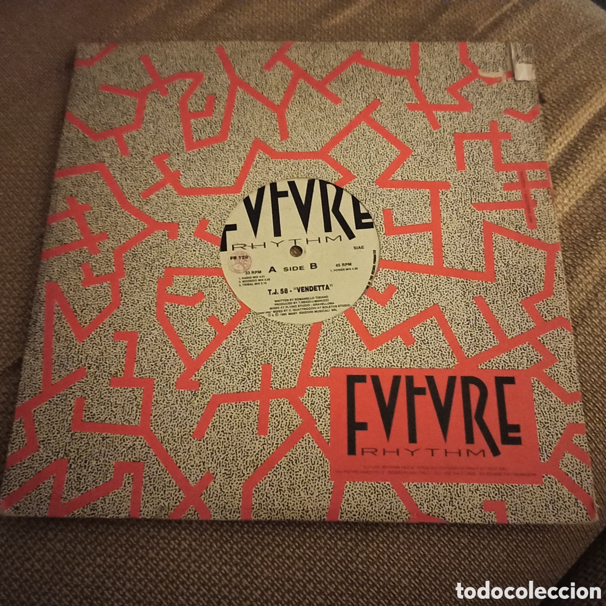 Discos de vinilo: T.J. 58 - Vendetta (12&rdquo;) - Foto 1