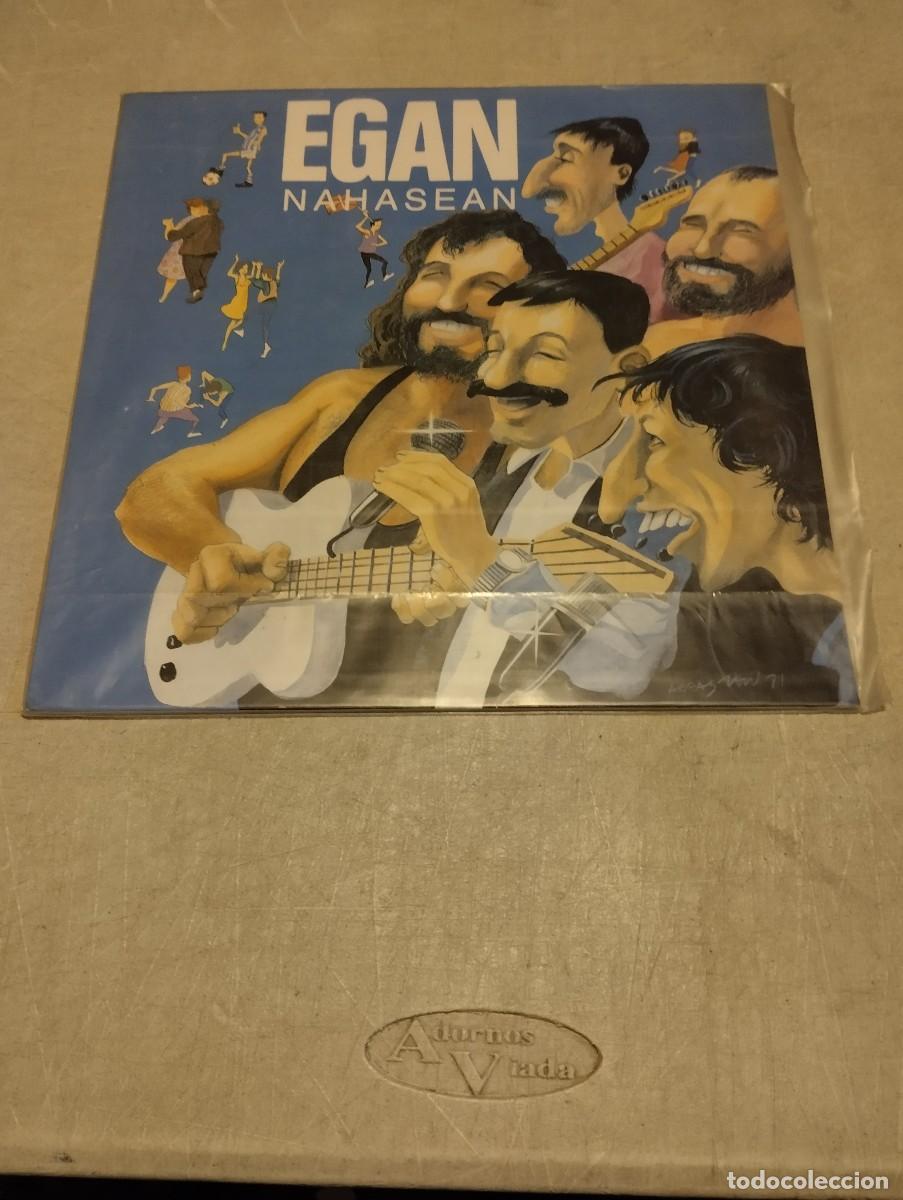 Discos de vinilo: Egan LP Nahasean insert letras - Foto 1