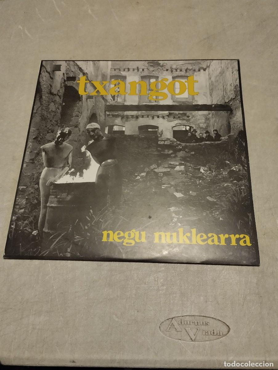 Discos de vinilo: Txangot LP Negu Nuklearra insert letras - Foto 1