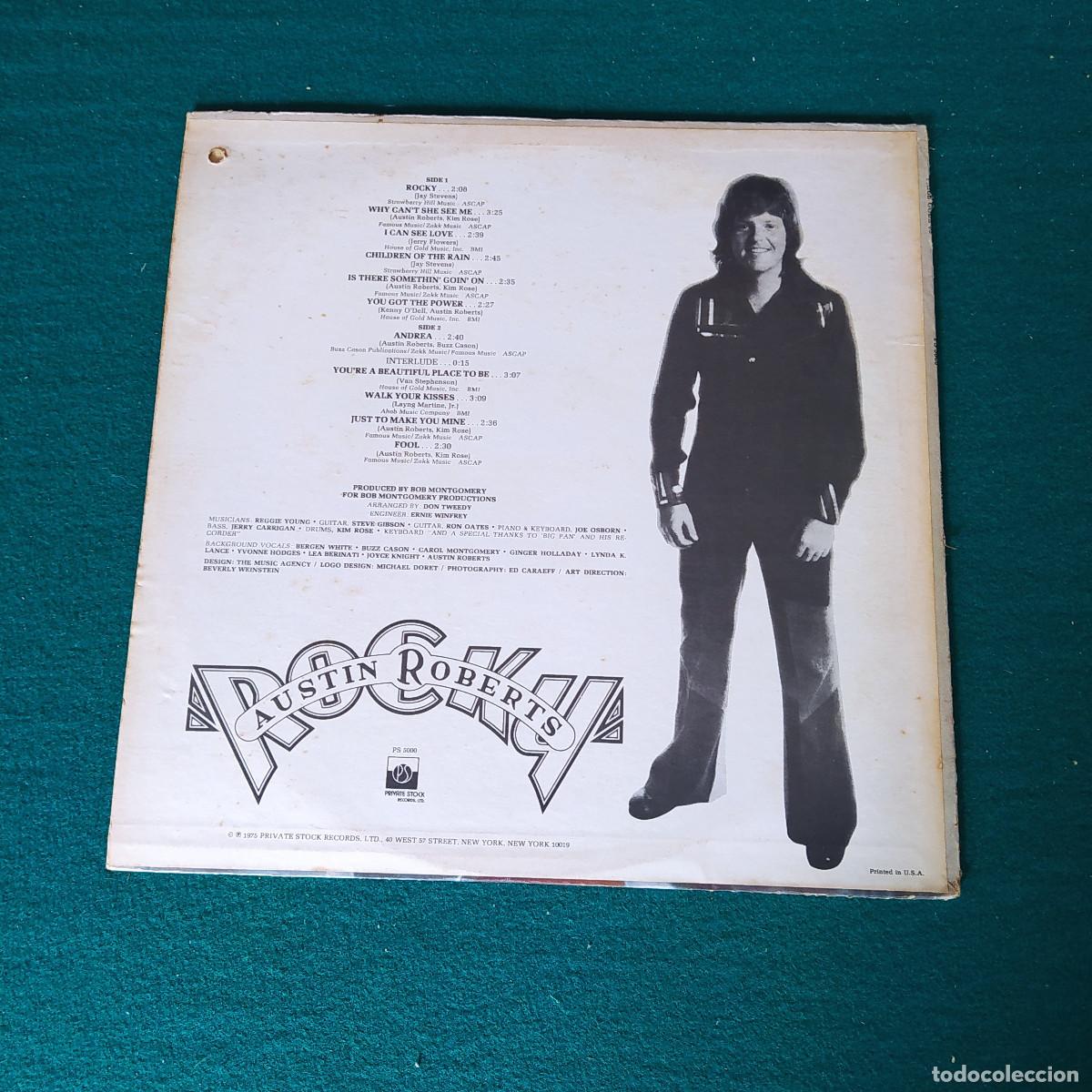 Discos de vinilo: Austin Roberts &ndash; Rocky - Foto 2