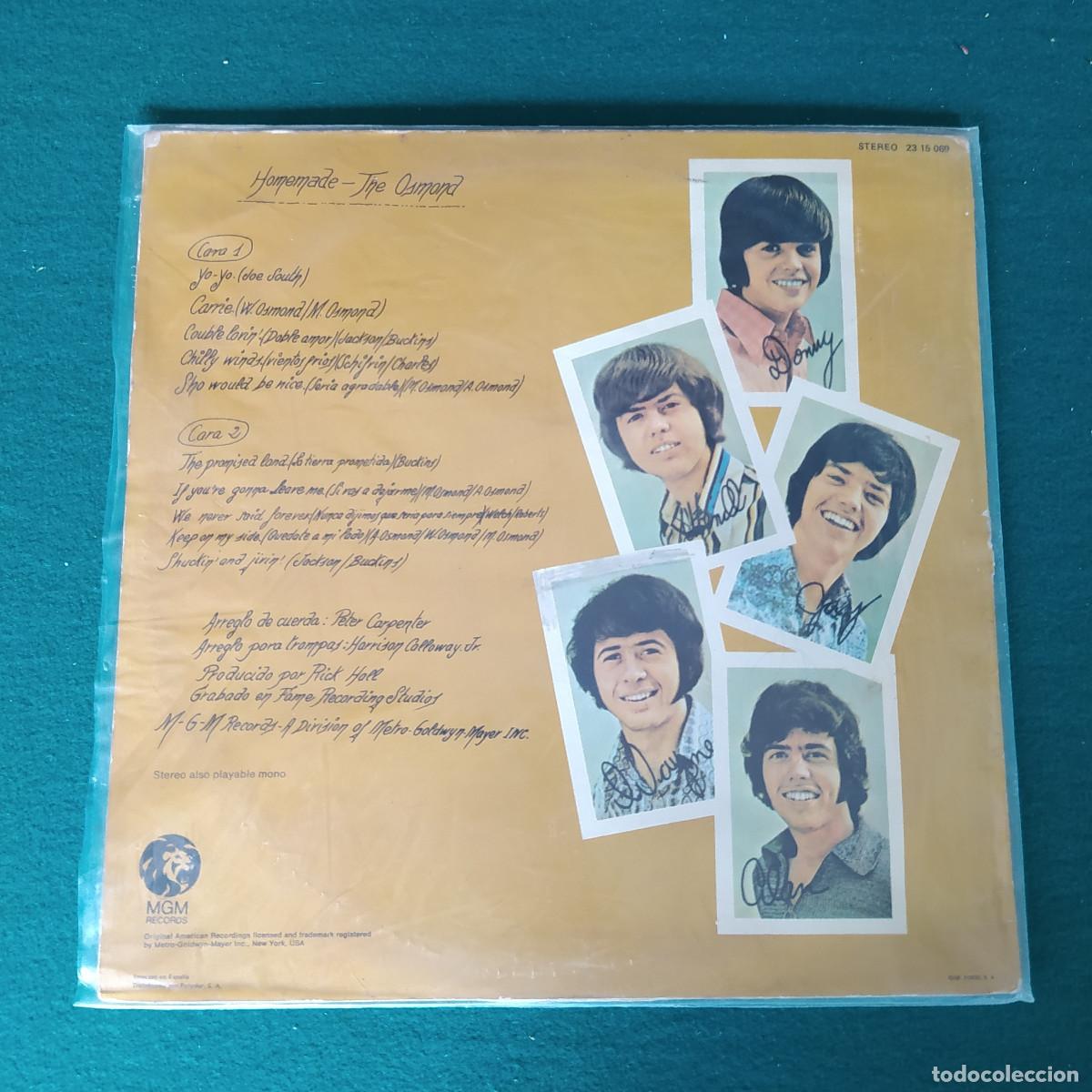 Discos de vinilo: The Osmonds &ndash; Homemade - Foto 2
