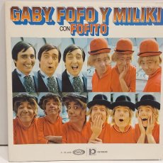 Discos de vinilo: GABY,FOFÓ Y MILIKI CON FOFITO / LP GATEFOLD-MOVIE PLAY-1974 / MBC. ***/***