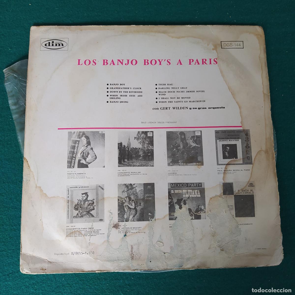 Discos de vinilo: Les Banjo Boys &ndash; A Paris - Foto 2