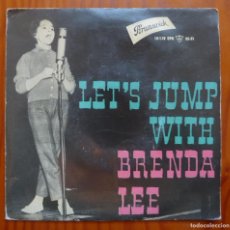 Discos de vinilo: BRENDA LEE / LET'S JUMP THE BROOMSTICK+3 / EP