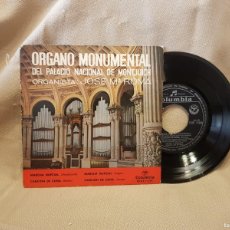 Discos de vinilo: ORGANO MANUMENTAL DEL PALACIO NACIONAL DE MONTJUICH - JOSE ROMA - MARCHA NUPCIAL