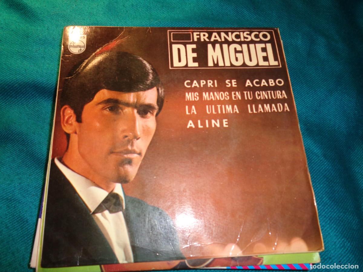 Discos de vinilo: FRANCISCO DE MIGUEL. ALINE + 3. EP. PHILIPS, 1965. (#) - Foto 1