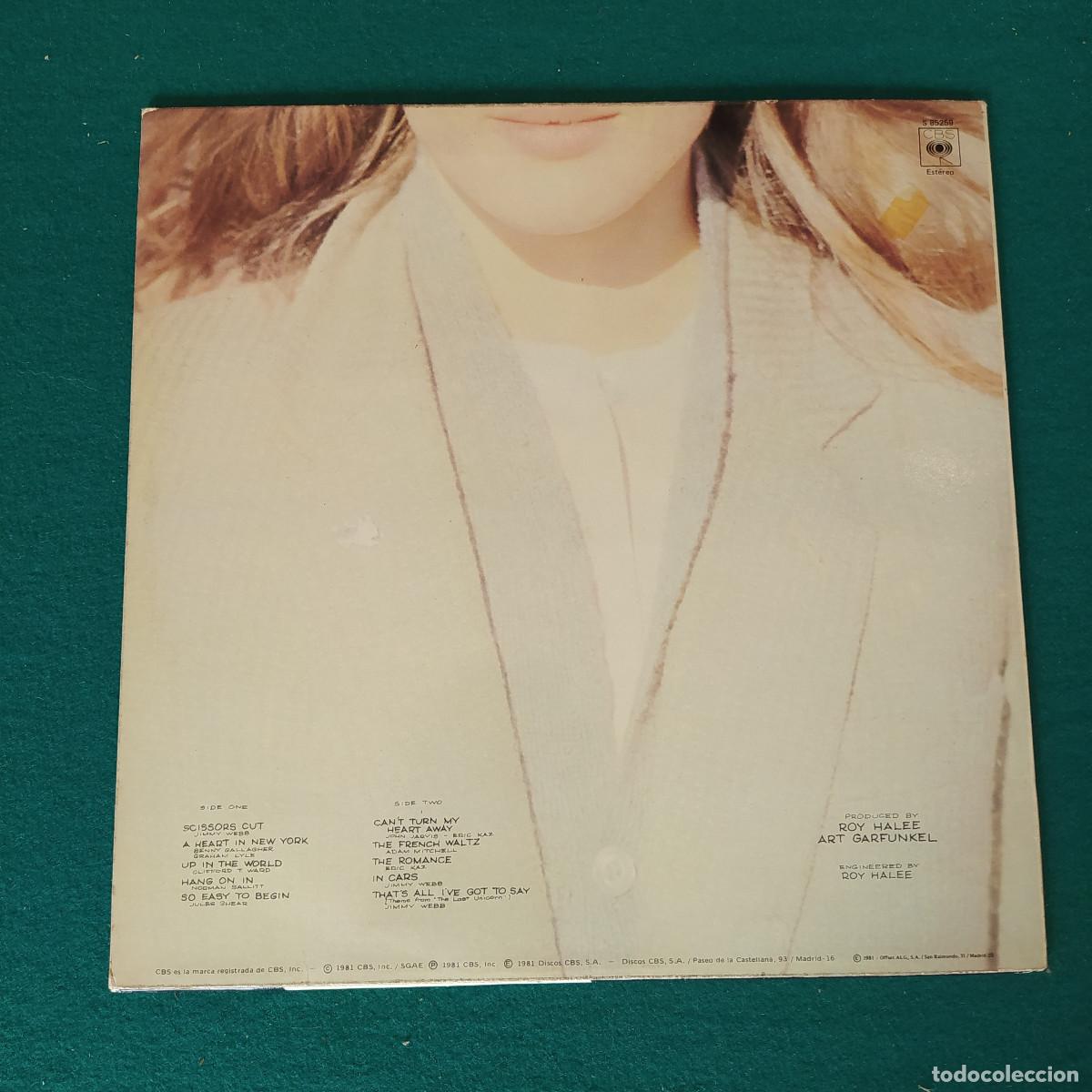Discos de vinilo: Art Garfunkel &ndash; Scissors Cut - Foto 2