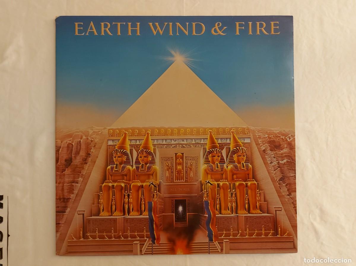Discos de vinilo: LP Earth, Wind Fire. All N All - Foto 1