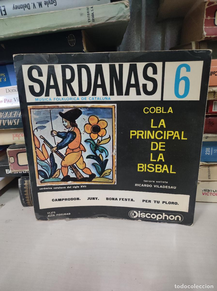 Discos de vinilo: Cobla La Principal De La Bisbal &ndash; Sardanas 6 - Foto 1