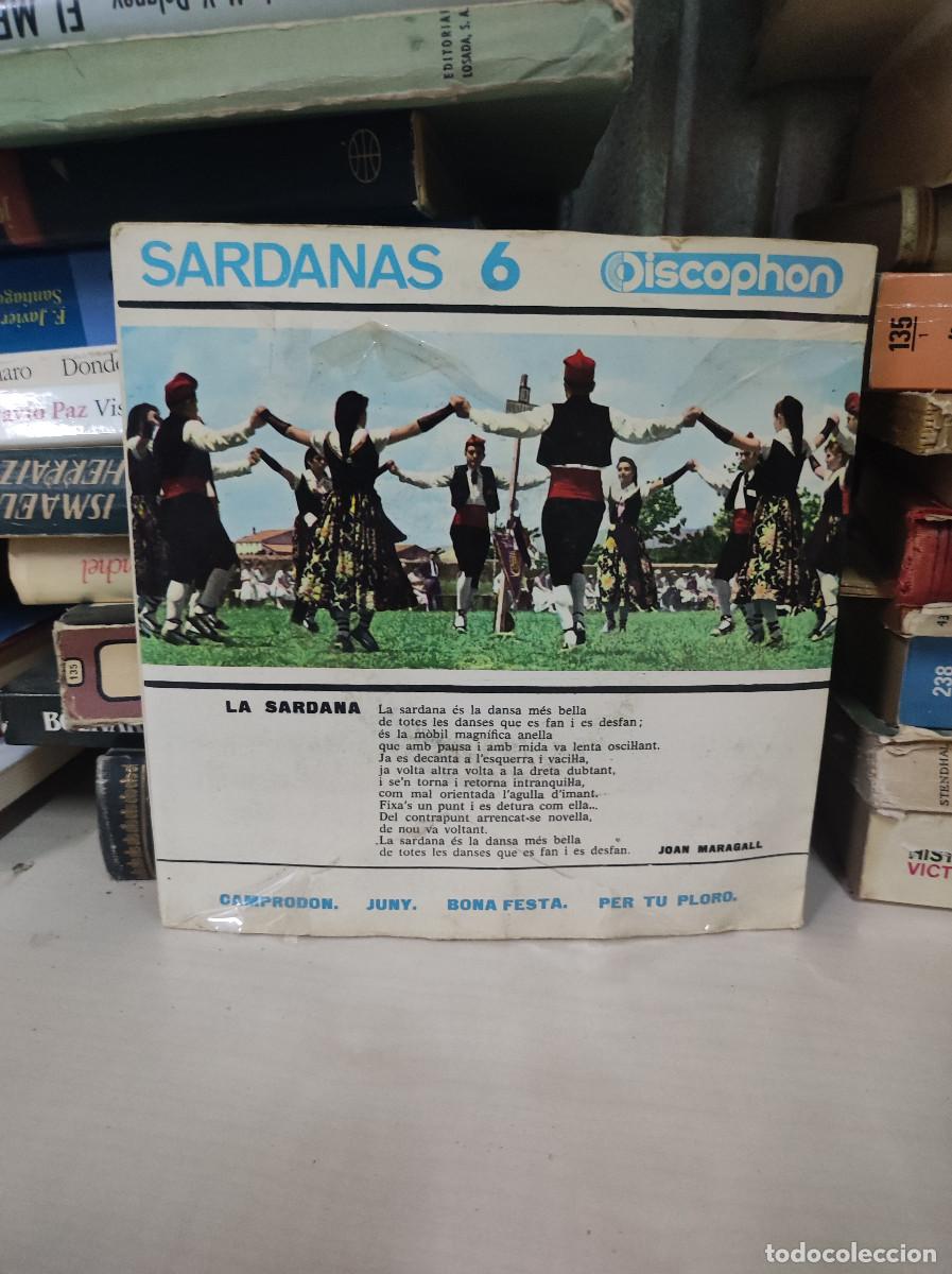 Discos de vinilo: Cobla La Principal De La Bisbal &ndash; Sardanas 6 - Foto 2