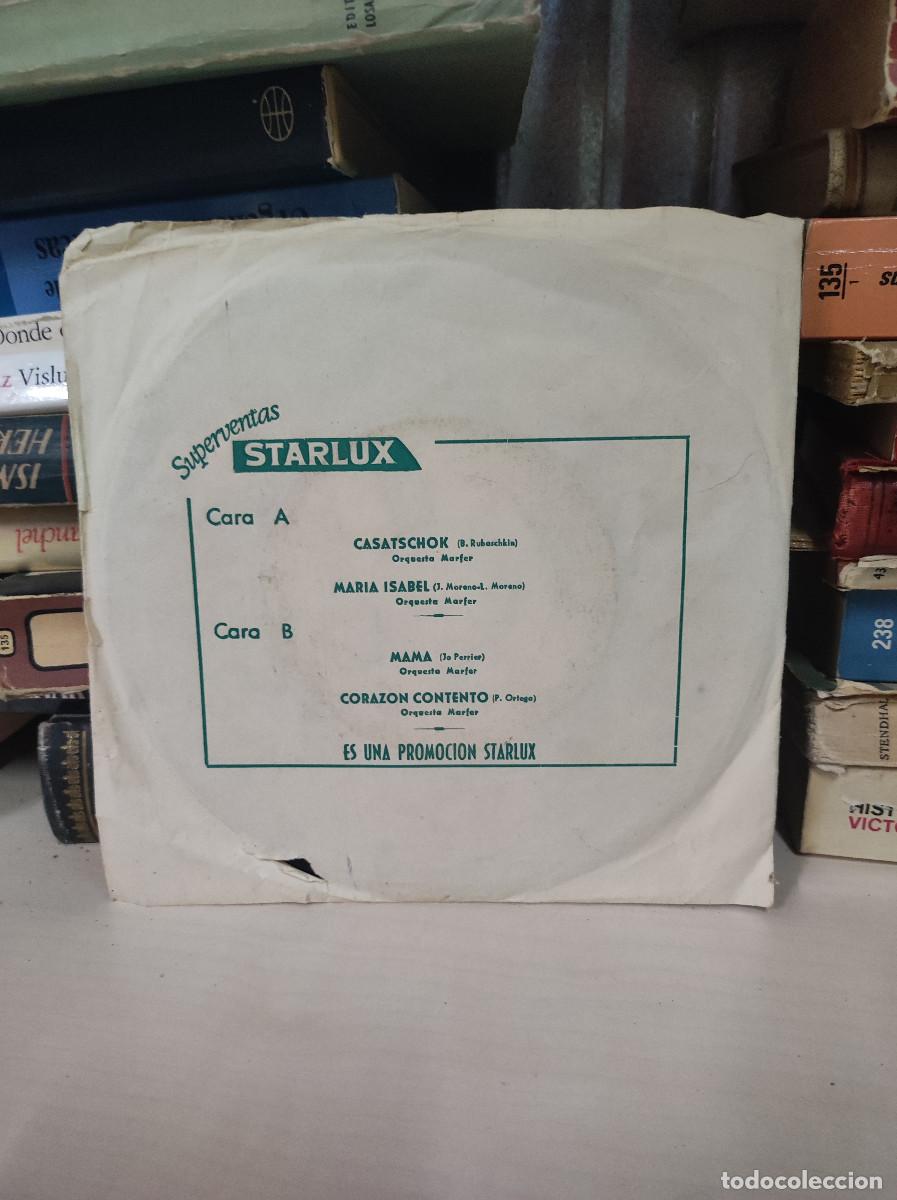 Discos de vinilo: Orquesta Marfer &ndash; Superventas Starlux - Foto 1
