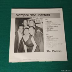 Discos de vinilo: THE PLATTERS – SIEMPRE THE PLATTERS