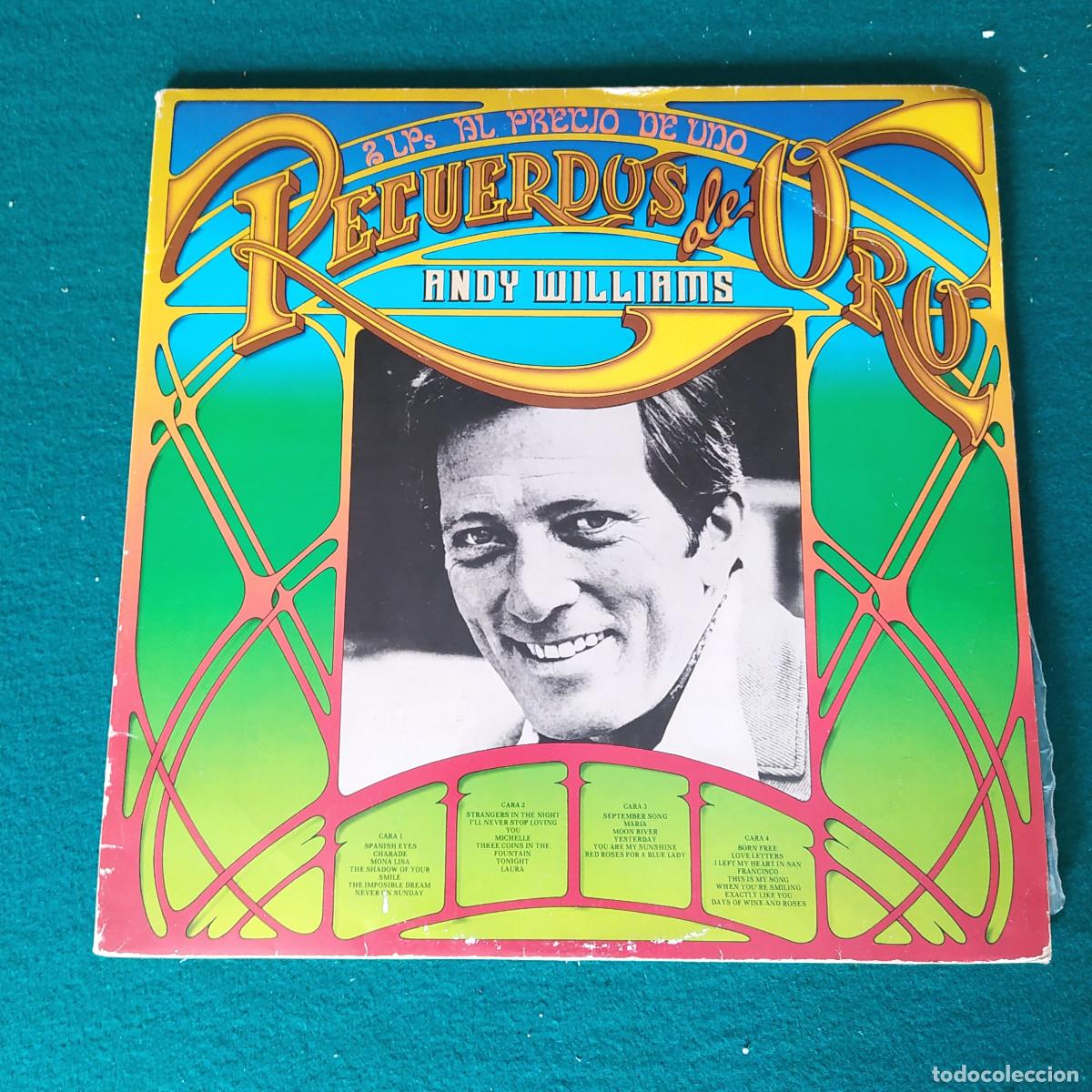 Discos de vinilo: Andy Williams &ndash; Recuerdos De Oro - Foto 1