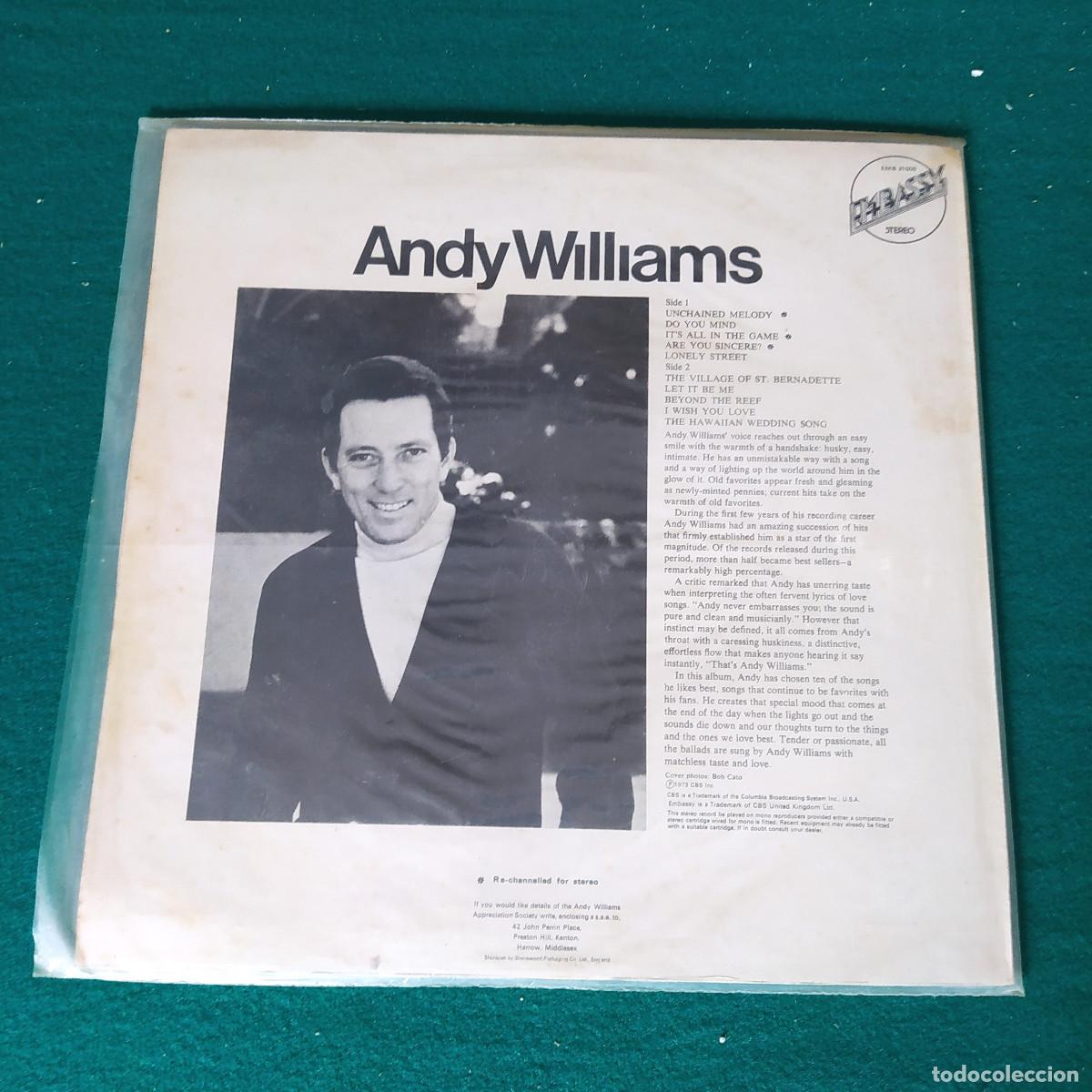Discos de vinilo: Andy Williams &ndash; Andy Williams - Foto 2