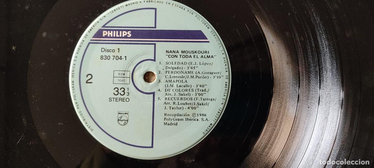 Discos de vinilo: NANA MOUSKOURI. - Foto 2