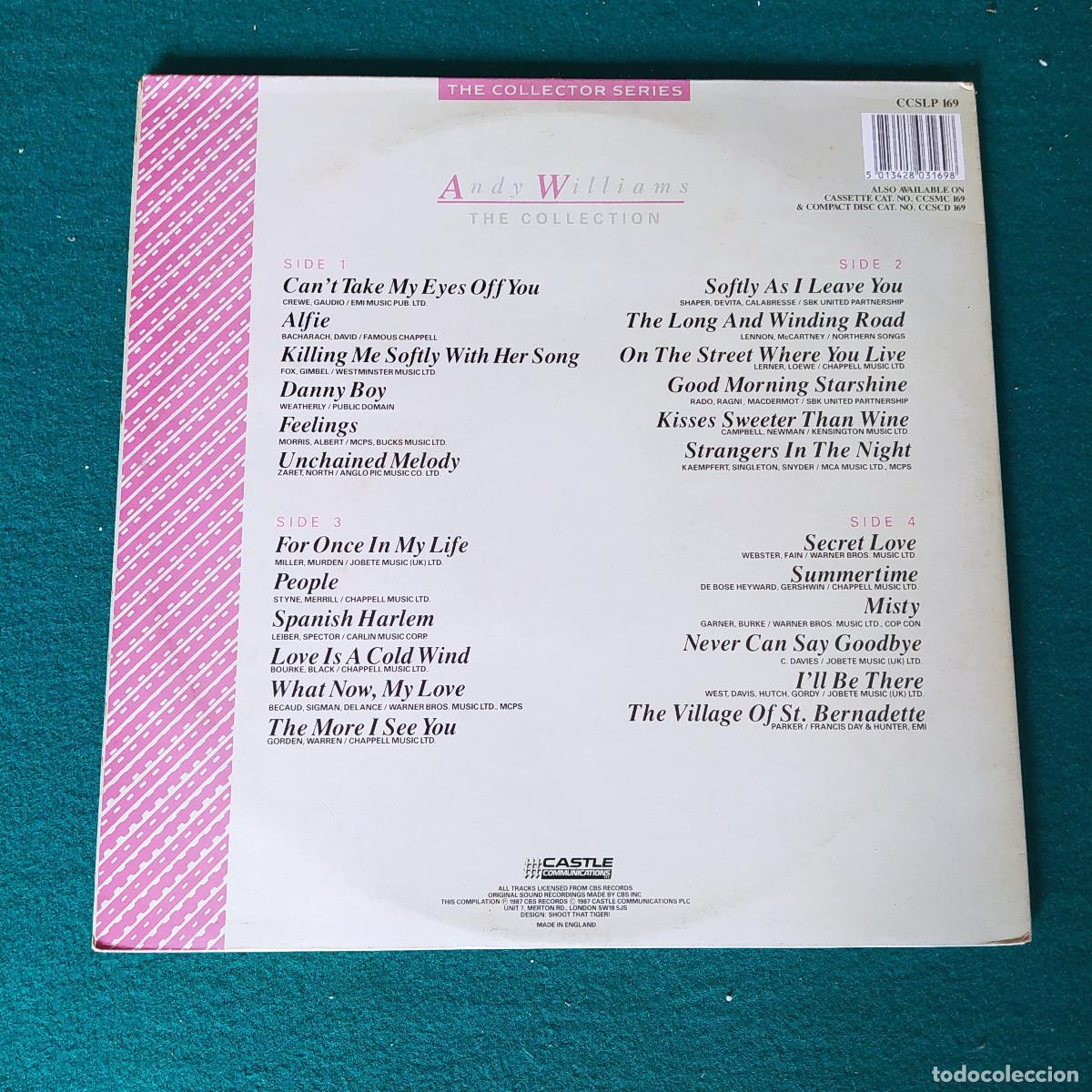Discos de vinilo: Andy Williams &ndash; The Collection - Foto 2