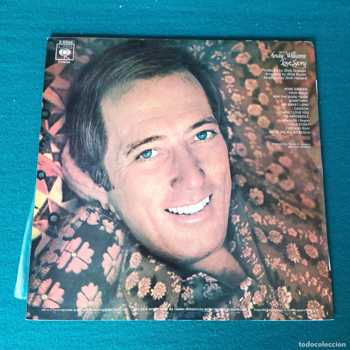 Discos de vinilo: Andy Williams &ndash; Love Story - Foto 2