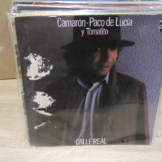 Discos de vinilo: ARKANSAS1980 EXPRO LP LIGERAS SEÑALES DE USO AUN ACEPTABLE CAMARÓN Y PACO DE LUCÍA TAPA PELADA