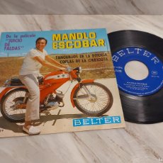 Discos de vinilo: MANOLO ESCOBAR (JUICIO DE FALDAS ) / SINGLE-BELTER-1969 / MBC. ***/***