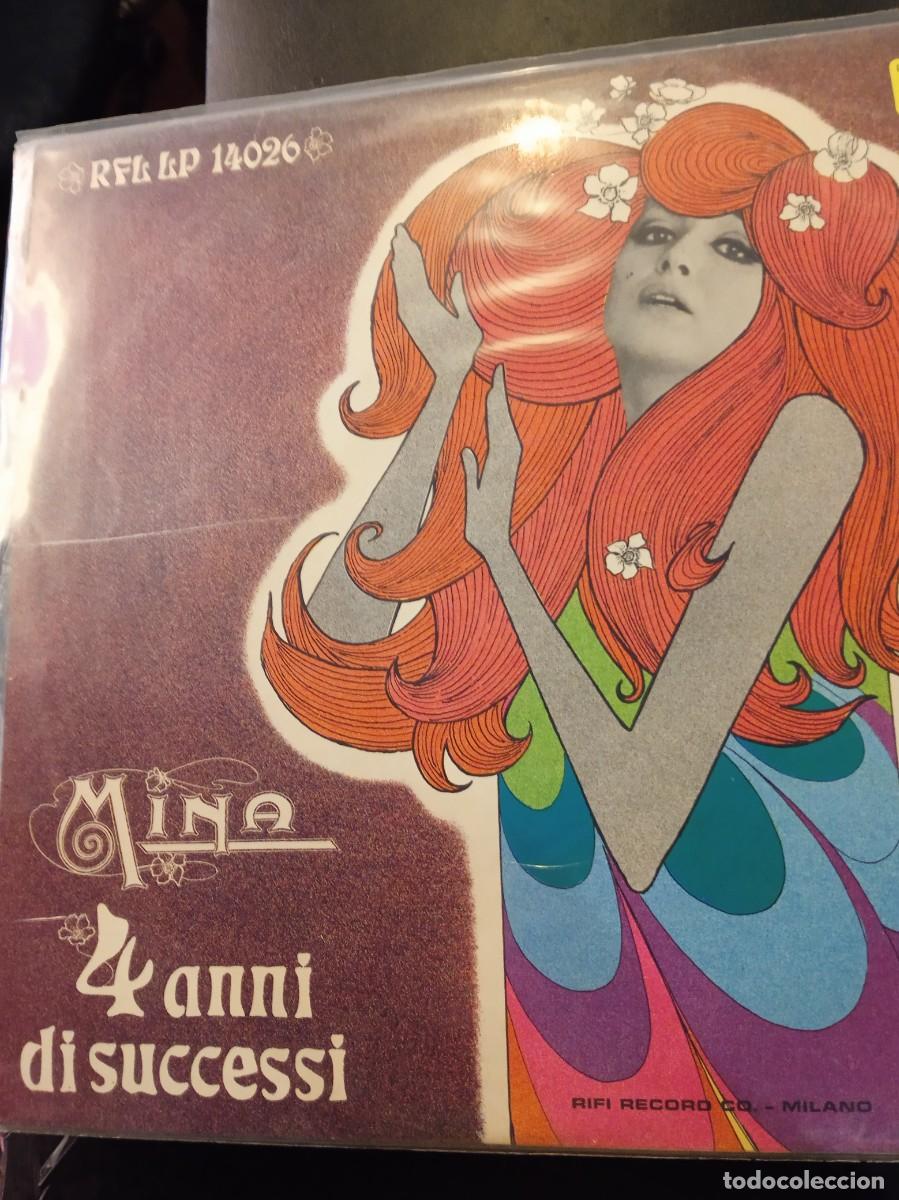 Discos de vinilo: MINA- 4 ANNI DI SUCCESSI- LP - Foto 2