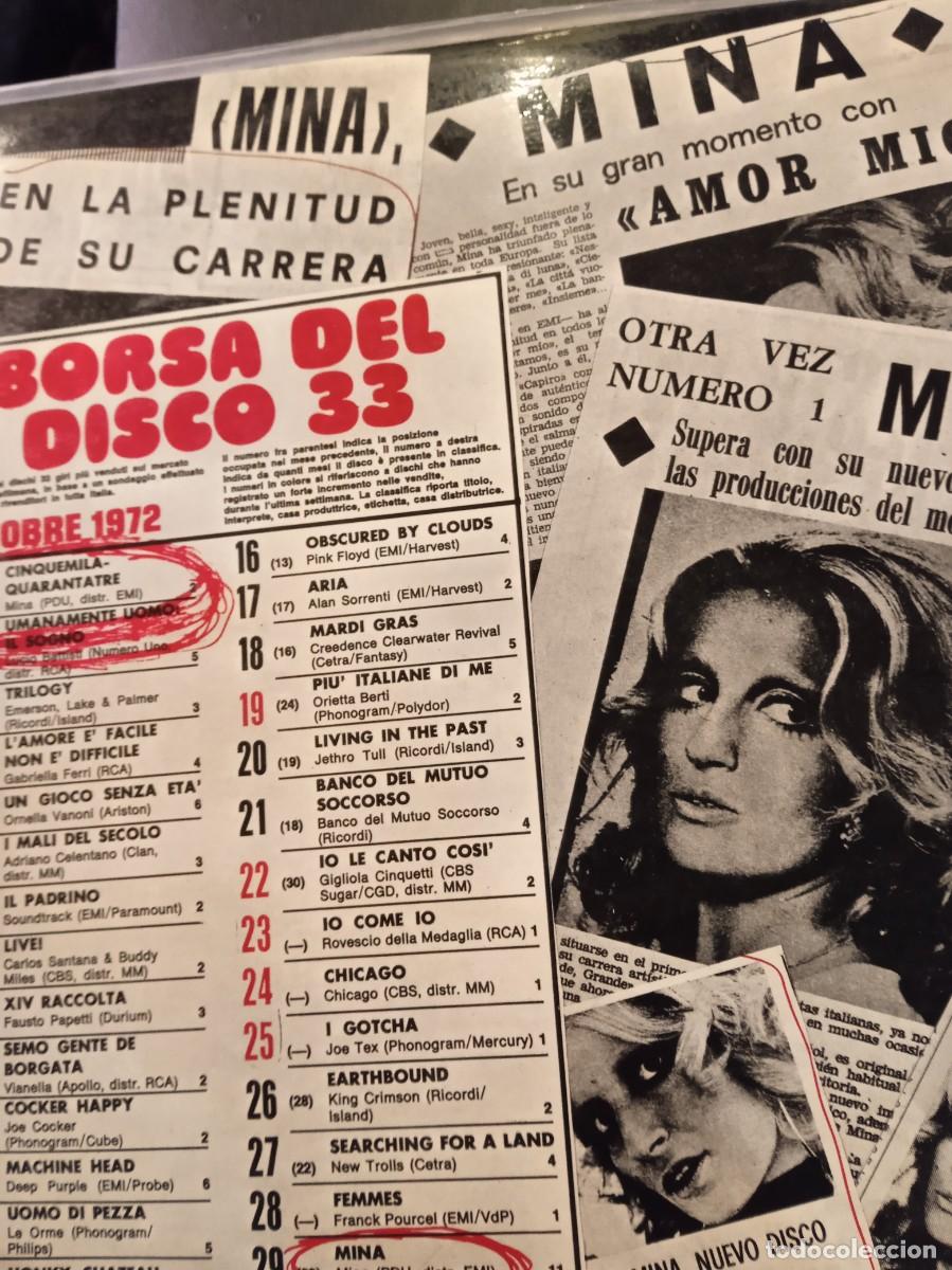 Discos de vinilo: MINA- CINQUEMILAQUARANTATRE, LP - Foto 2