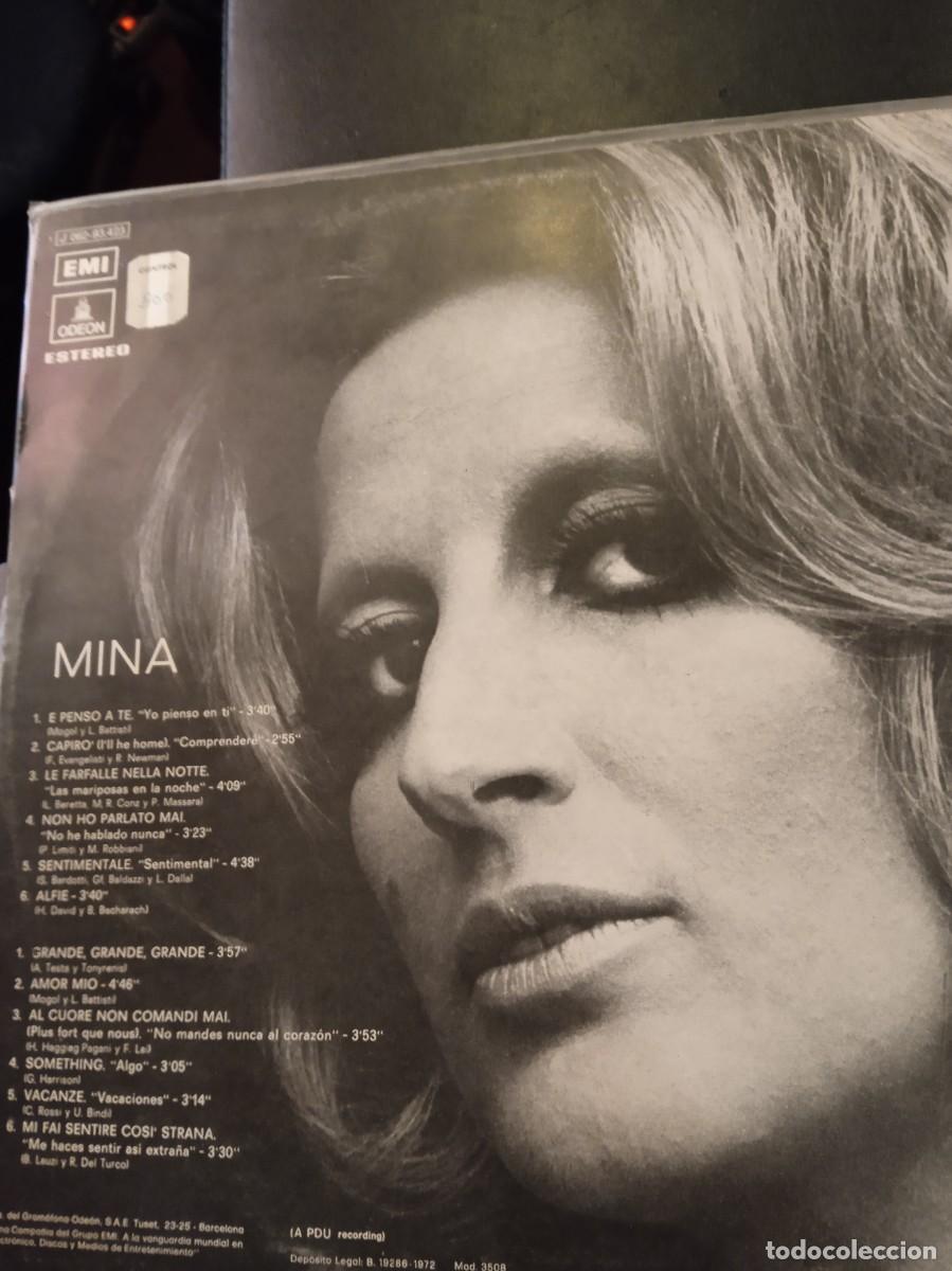 Discos de vinilo: MINA- MINA. LP - Foto 2