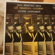 Dischi in vinile: JEAN SEBASTIAN BACH - LES VARIATIONS GOLDBERG - GUSTAV LEONHARDT