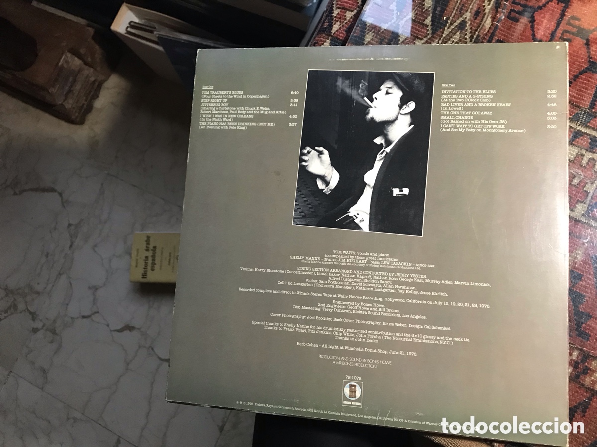 Discos de vinilo: Small change. Tom Waits - Foto 2