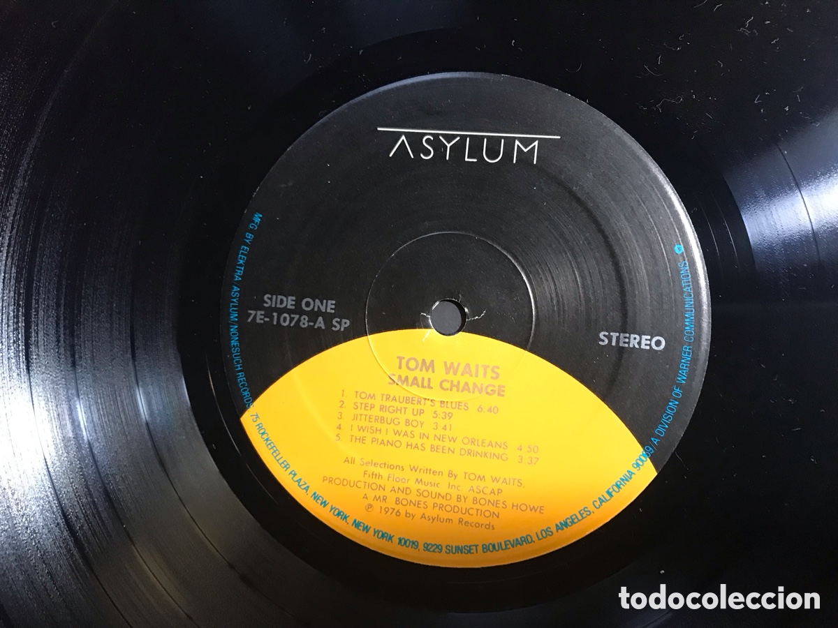 Discos de vinilo: Small change. Tom Waits - Foto 4