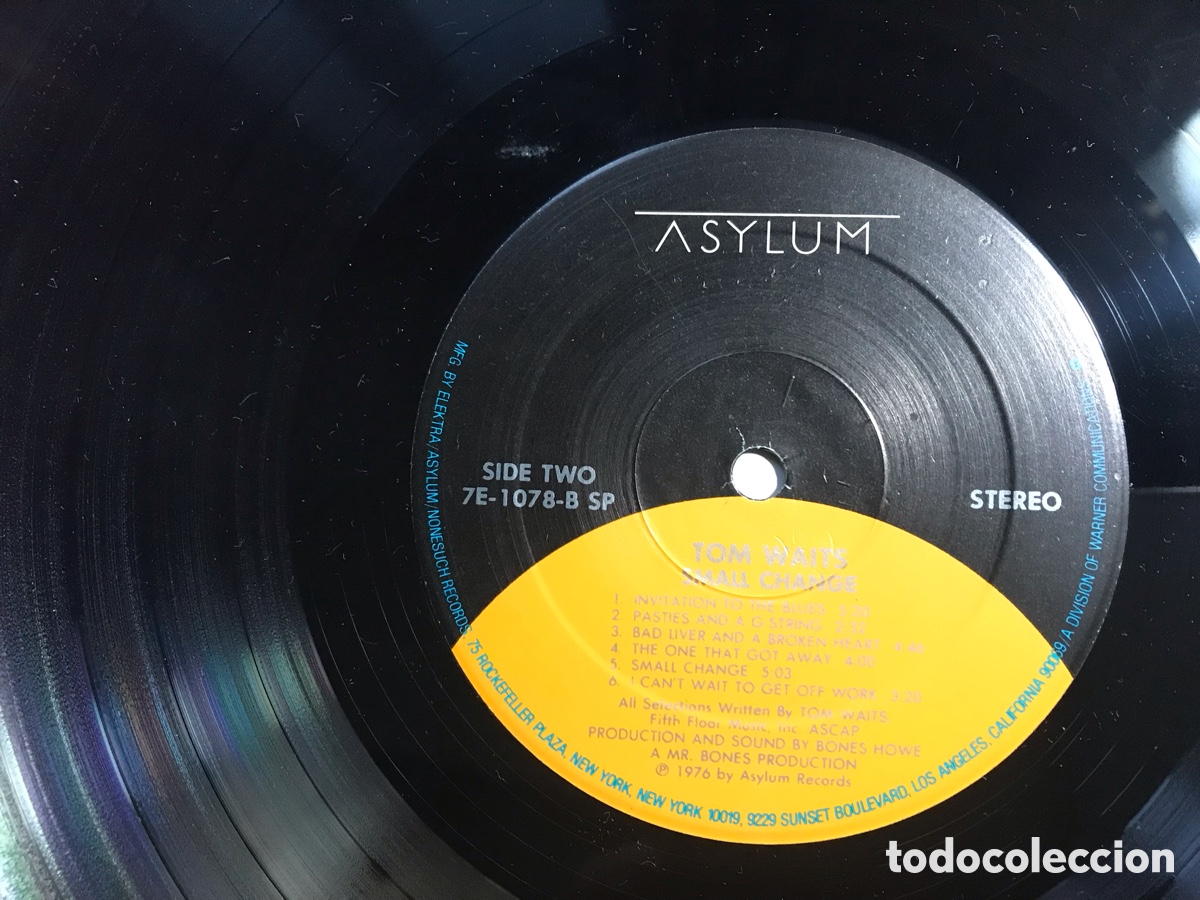 Discos de vinilo: Small change. Tom Waits - Foto 5