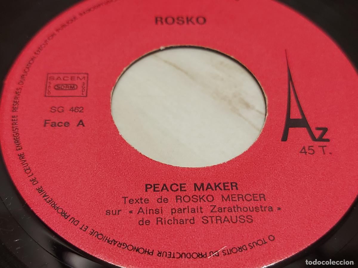 Discos de vinilo: ROSKO / PROPHETIC BAND / PEACEMAKER / SINGLE-DISCAZ-1973 / MBC. ***/*** - Foto 5