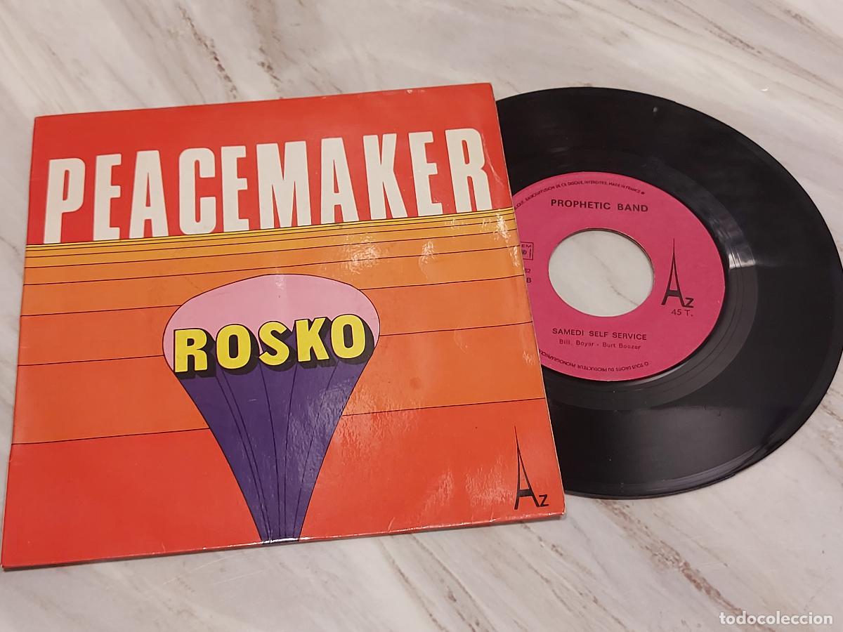 Discos de vinilo: ROSKO / PROPHETIC BAND / PEACEMAKER / SINGLE-DISCAZ-1973 / MBC. ***/*** - Foto 1