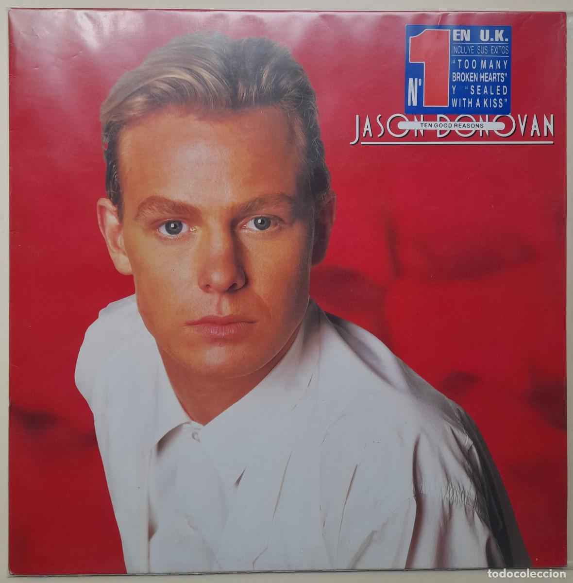 Discos de vinilo: JASON DONOVAN &rdquo;TEN GOOD REASON&rdquo; (46/89/1). - Foto 1