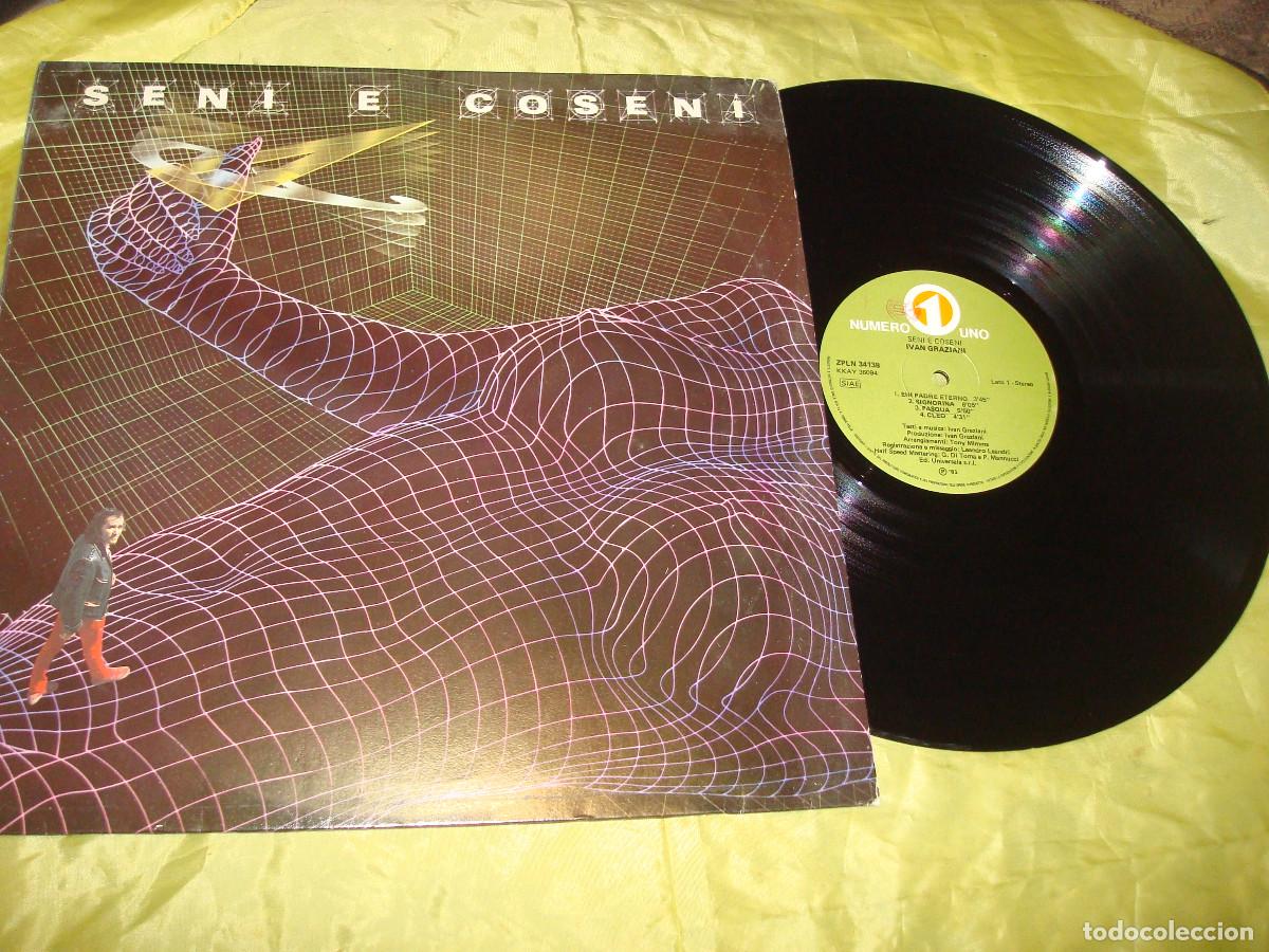 Discos de vinilo: IVAN GRAZIANI. SENI E COSENI. NUMERO 1, 1981. EDC. ITALY. IMPECABLE(#) - Foto 1