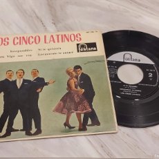 Discos de vinilo: LOS CINCO LATINOS / INSEPARABLES +3 / EP-FONTANA-1962 / MBC. ***/***