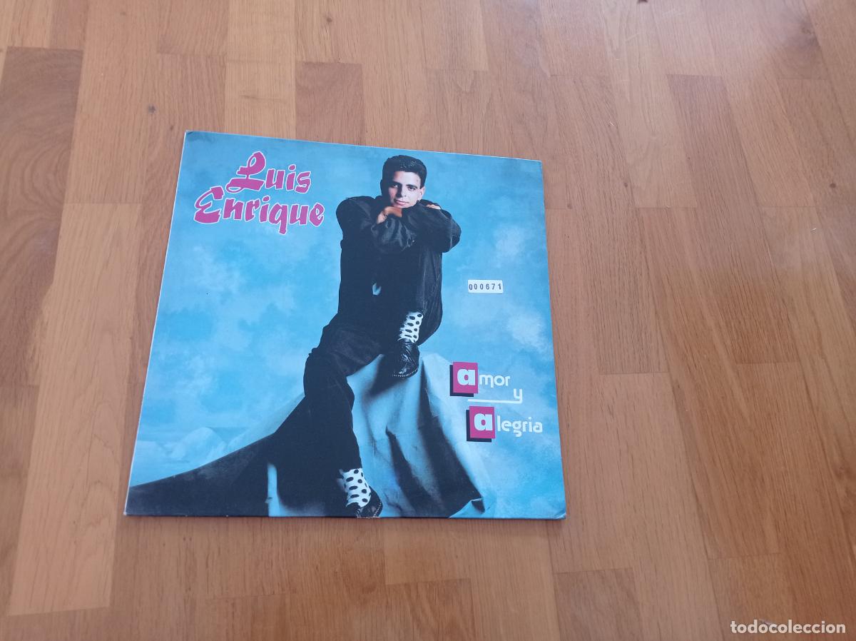 Dischi in vinile: Luis Enrique-amor y alegr&iacute;a lp