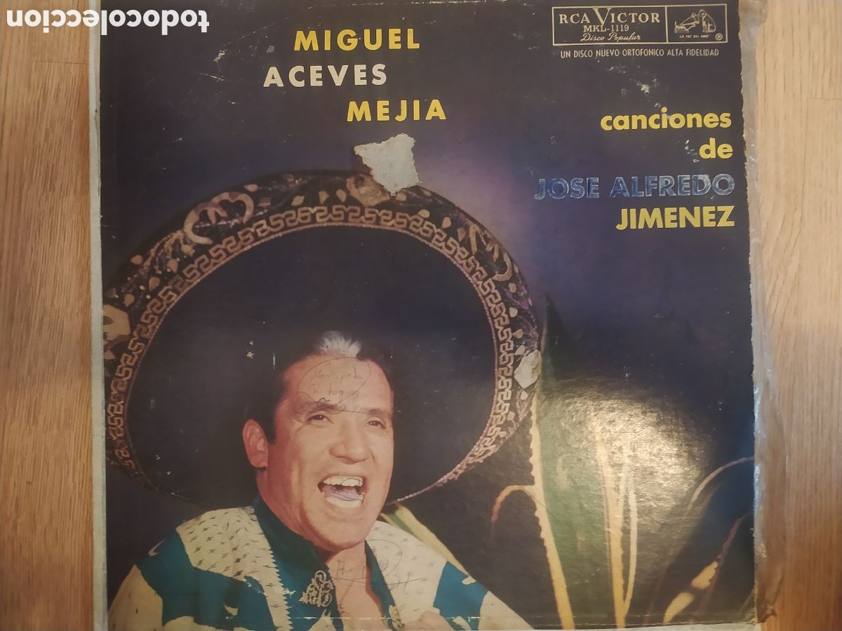 Discos de vinilo: Miguel Aceves Mejia Lp - Foto 1