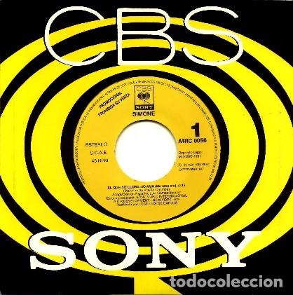 Discos de vinilo: SIMONE &middot;&middot;&middot; El que no llora no ama - (Single) - Foto 1