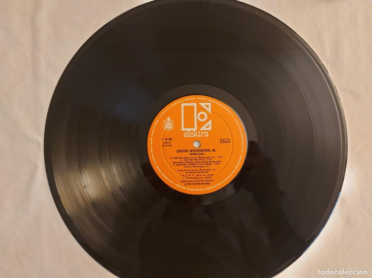 Discos de vinilo: LP Grover Washington Jr. Winelight - Foto 3