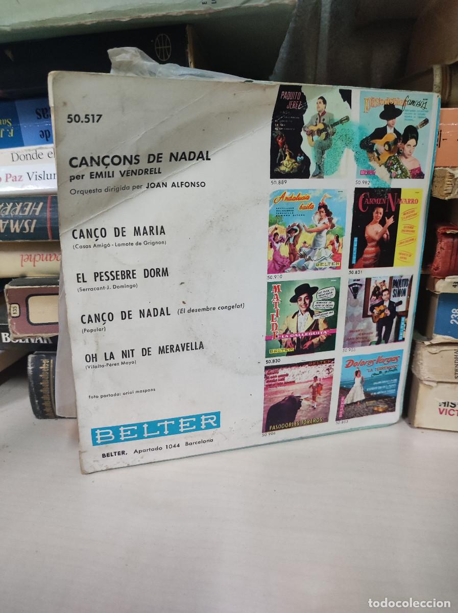 Discos de vinilo: Emilio Vendrell &ndash; Can&ccedil;ons De Nadal - Foto 2