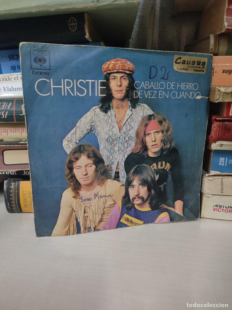 Discos de vinilo: Christie &ndash; Caballo De Hierro / De Vez En Cuando - Foto 1