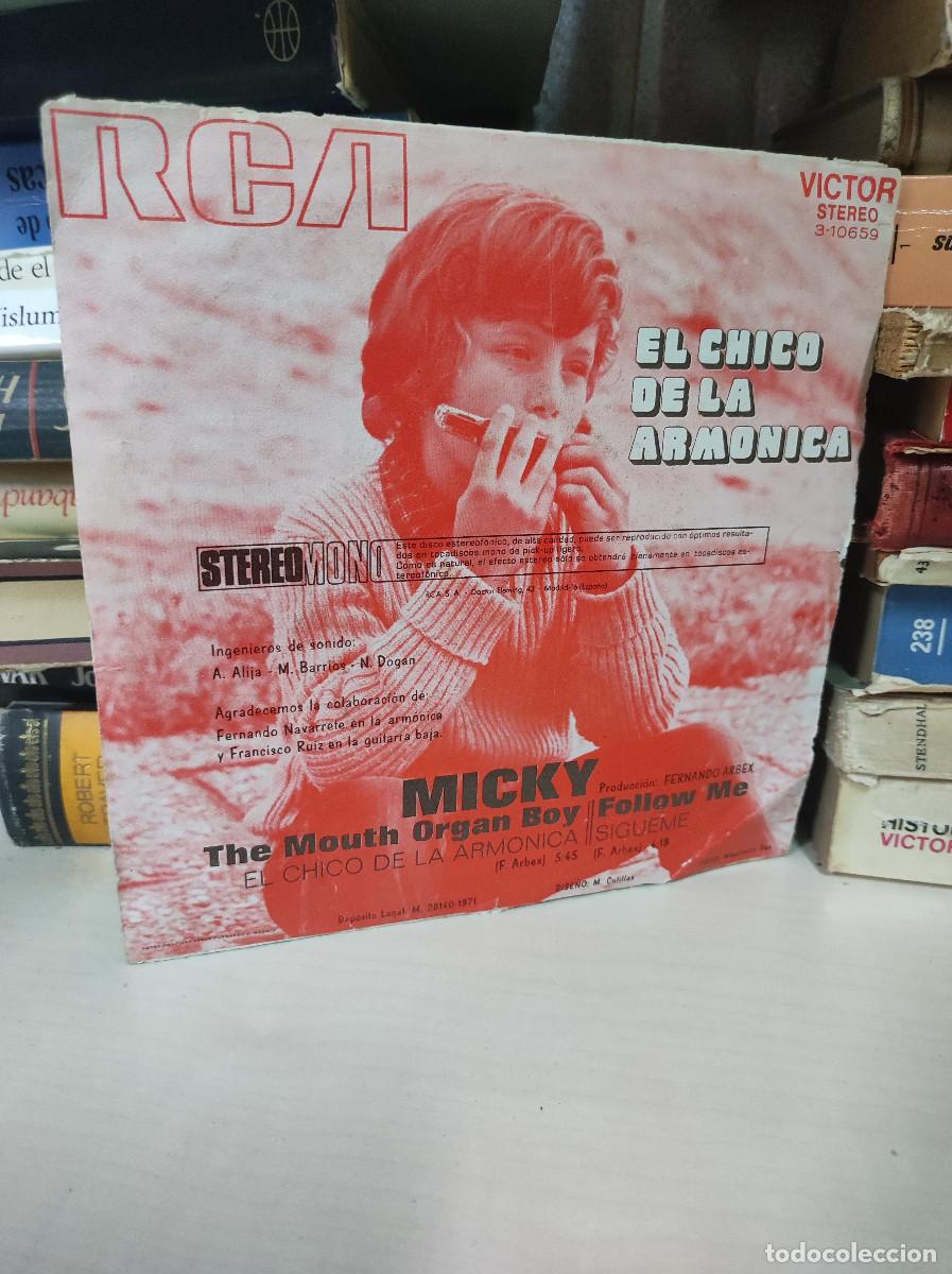 Discos de vinilo: Micky &ndash; El Chico De La Arm&oacute;nica - Foto 2